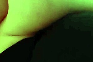 Mature woman wants her big natural tits nipple sucked in homemade setting.