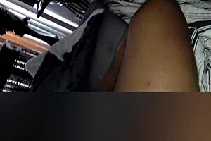 i stroke my big cock and cum hard