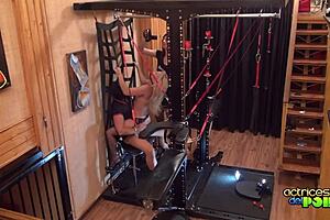 Jackeline Teen Undergoes BDSM Casting in Latex