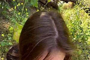 pov blowjob with petite romanian nadia noja