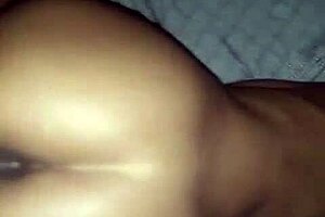 I fucked the big booty lightskin hard in her ass and pussy