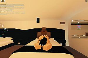 129 Roblox Porn Blacked Scene Unfolds