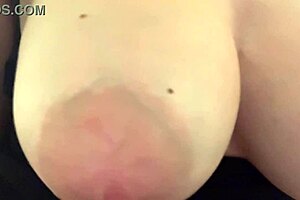 Italian big tits milf Artemisia Love performs a solo tits bouncing session in slow motion for the camera