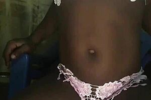 Nice Strip Teasing In Panties And Bra