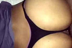 Latina Amateur in Thong Doggystyle Fun