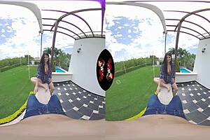 vrlatina com tight anal sex in 5k vr