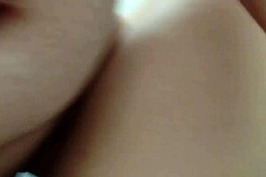 Cuckold watches wife fuck another man at home