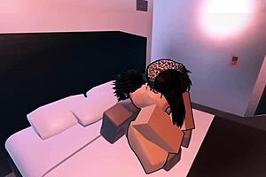 Oh My God, Fucking This Busty Latina Girl With Her Big Tits And Ass In Roblox Condo!
