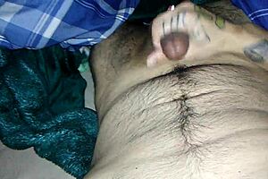 Darius Andino Cums Hard in Masturbation Session