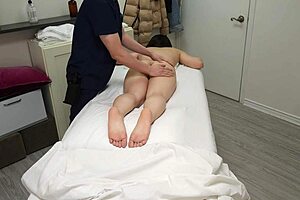 did i fuck that shy japanese girl with a perfect body who came again for my massage?