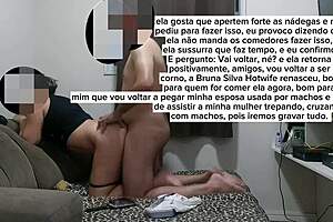 Bruna Silva's back as a hotwife