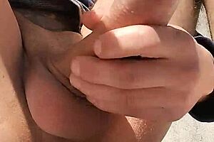 Outdoor Masturbation Risks New Neighbors Spotting The Show