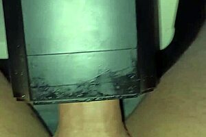 Stranger Performs Cumshot on Lovense Solace Toy