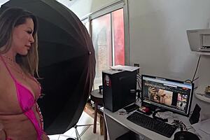 Cleo cadillac na sua primeira vez na mansão do ted