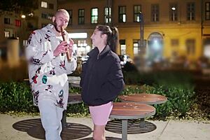 Tiny italian teen begs for breeding creampie