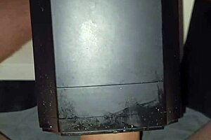 Stranger Performs Cumshot on Lovense Solace Toy