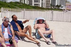 What A Staycation! Old Step Dad And Daughters With Latin Hottie!