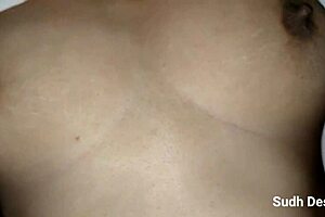 Desi Bhabhi Inserts Finger And Pen In Pussy With Handjob Masturbation