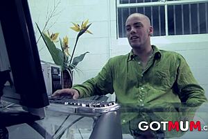 Two Seductive MILF Blondes Provide Intimate Care to Business Men with Blowjobs, Cunilingus, and Cumshots