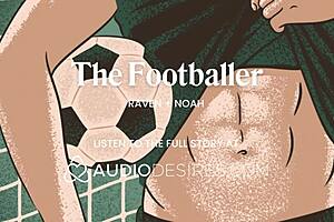 Journalist fucked hard by arrogant football star in locker room!