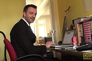 inked sub kimmie foxx gets anal fucked hardcore in bdsm session!