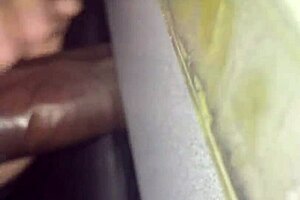 gloryhole sucking big black cock
