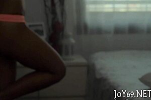 Solo Beauty Rides A Dildo With Her Wet Pussy