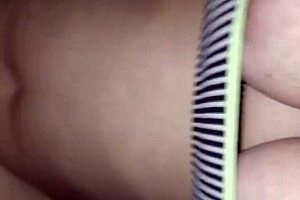 i got fucked by the pizza delivery guy in my living room, he gave me his cum in my ass.