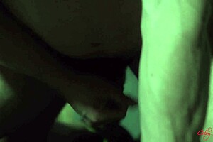 The handsome hunk breeds the trainer anally and makes him cum.