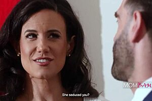 Penny barber dominates Ken feels with rough spanking and deepthroat punishment