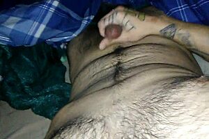 Darius Andino Cums Hard in Masturbation Session