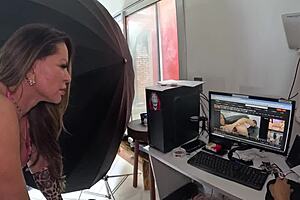 Cleo cadillac na sua primeira vez na mansão do ted