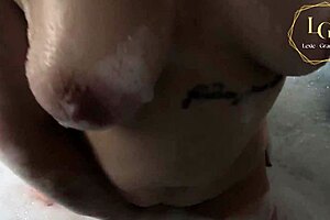 Chubby Lexie Grants Anal Assfucking in Bathroom