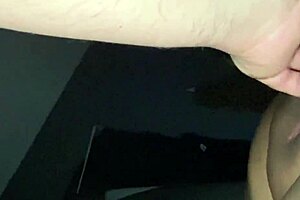 Lee squirting all over dildo