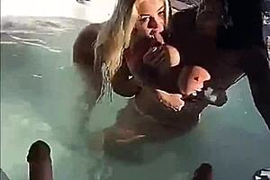 i'm horny and helping my lesbian friend in the jacuzzi with big tits and tattoos