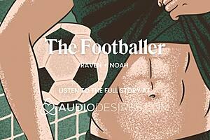 Journalist fucked hard by arrogant football star in locker room!