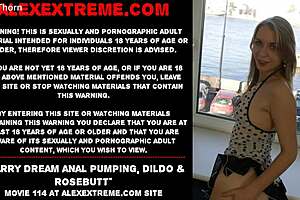 Do you want to see Marry Dream pumping her ass with a dildo?