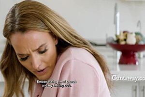 Stepmom Disciplines Potty-Mouth Stepdaughter with Face Sitting - Pristine Edge Natalie Brooks