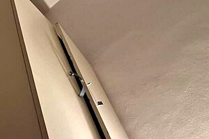 Loud couple screams during hardcore banging!