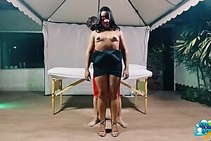Brazilian Amateur Enjoys Tantric Massage With Dom Juan