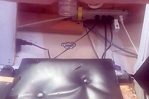 bottle up my ass insertion solo