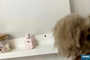 Sexy Brunette Amanda Clarke Sucks Cock Before Hard Pounding