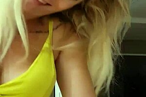 Blonde Milf Couple Reaches Orgasm In Homemade Vid.