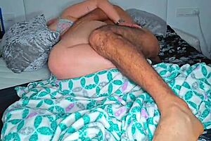 Perverted Stepfather Wakes Cute Stepdaughter With Dirty Morning Quickie