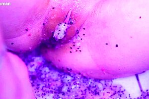 Bare Toes Crushing Juicy Fruit