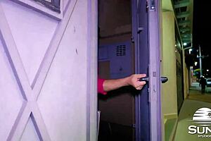 fucked the pussy of the young brazilian client who came for a massage, including kissing and flashing