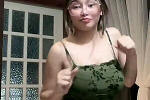 Titstoker Girl Shows Off Her Big Tits!