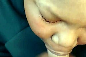 18 Year Old African Engaged Slut Swallows Cum in Driveway While Fiance Waits Inside