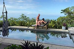 Real outdoors public encounter with multiple angles and facial