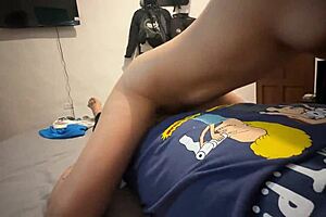 My stepmom gets mad at my mess but loves my big cock